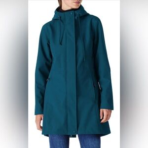 Outdoor Ventures New Women's Waterproof Fleece Lined Hooded Coat Teal Size 2XL